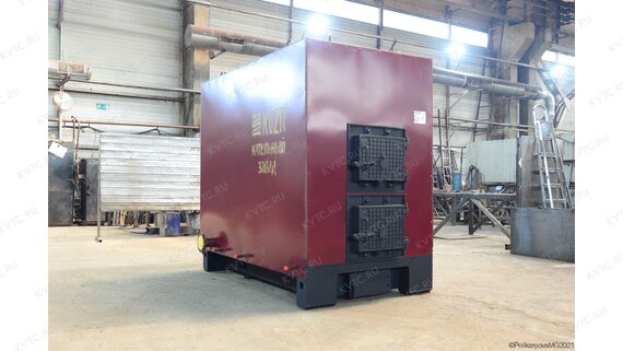 Котел на дровах 1000 кВт промышленный